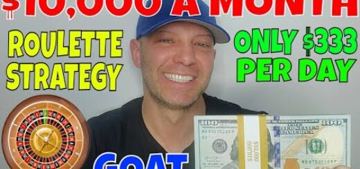 Roulette Strategy That Makes $10,000 A Month- Christopher Mitchell Plays Live Roulette & Shows How.