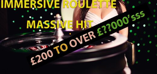 Roulette massive win - £200 to £??000 +