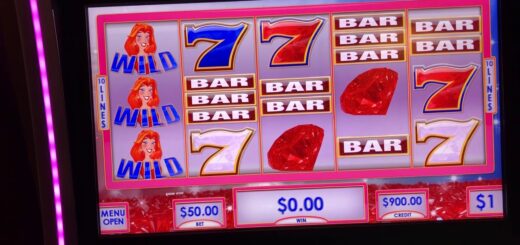 Ruby's Red Spin Polar High Roller Handpay Haywire assortment. Choctaw Gambling Casino, Durant, OK.