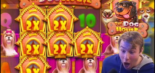THE DOG HOUSE SLOT BONUS PAYS! (HIGH ROLLER SPINS)