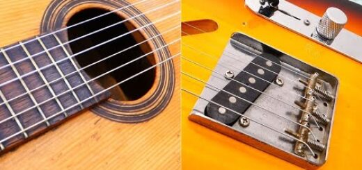 Two Very Different Guitars
