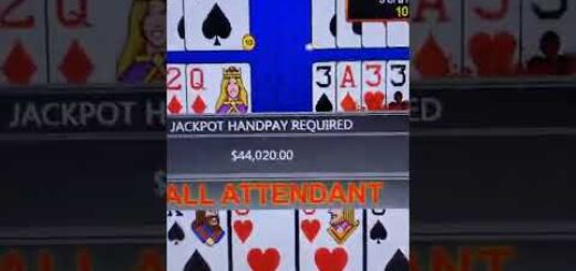 $44,000 Massive Handpay Jackpot  #shorts