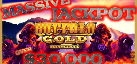 BUFFALO GOLD MASSIVE JACKPOT HANDPAY OVER $30K ⭐️$90 MAX BET SPINS ONLY SESSION SLOT MACHINE CASINO