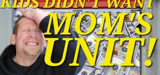 Elderly Mom Dies & Kids DON'T Want Storage Unit? ~She paid on Locker for 17 YEARS loaded w/ $1,000s!