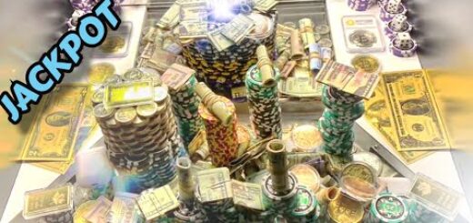 HIGH LIMIT COIN PUSHER $50,000 BUY IN! BROKE MY RECORD AND WON OVER $100,000 PROFIT! (JACKPOT)