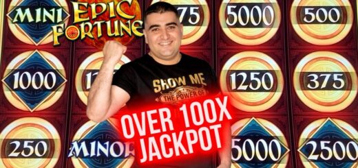Over 100x HANDPAY JACKPOT On Epic Fortune Slot ! $1,000 Challenge To Beat The Casino | EP-9