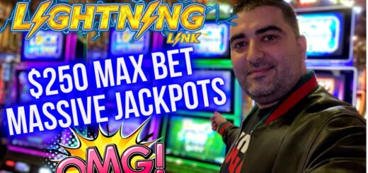 ?$50,000 Live Casino Play & $250 Max Bet MASSIVE JACKPOTS