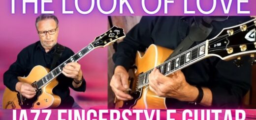 A Beautiful, Romantic Ballad | My Fingerstyle Arrangement of 'The Look Of Love' | Jazz Guitar Cover