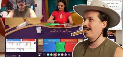 Baccarat Strategy - Professional Gambler Plays An Entire Shoe Of Baccarat Live (No Talking)