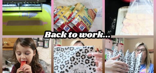 Back to work... Etsy embroidery business