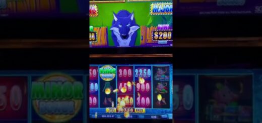 Big Handpay Jackpot On Huff N Puff Slot Machine #Shorts