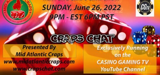 CRAPS Chat - S1 E11 - Live Round-Table Craps Talk Show #crapschat #casinogamingtv #midatlanticcraps