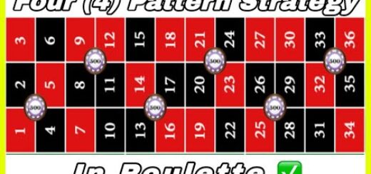 Four (4) Pattern Strategy In Roulette || How To Pass Bets || #11