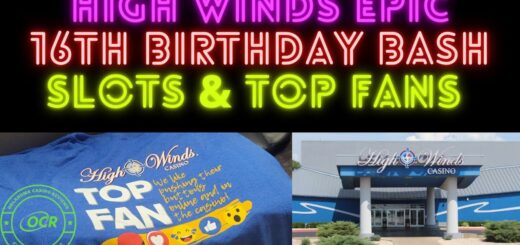 High Winds Casino Birthday Bash! Top Fans, Slots & Red Screens