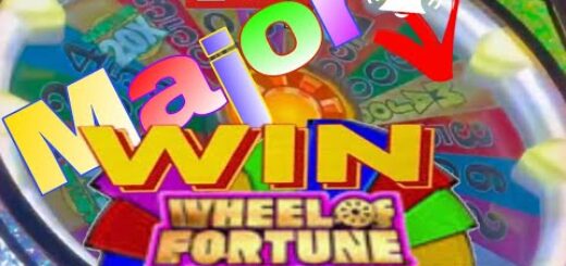 MAJOR LANDED ON WHEEL OF FORTUNE CASH LINK SLOT MACHINE?