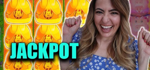 My First JACKPOT on The NEW Huff N More Puff High Limit Slot Machine!