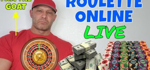 Roulette Online- Christopher Mitchell Plays Live Roulette For Real Money.