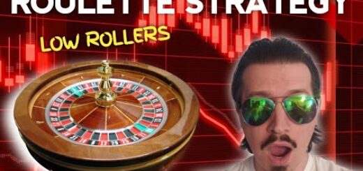 Roulette Strategy For Low Rollers - Professional Gambler Plays Roulette "LIVE"