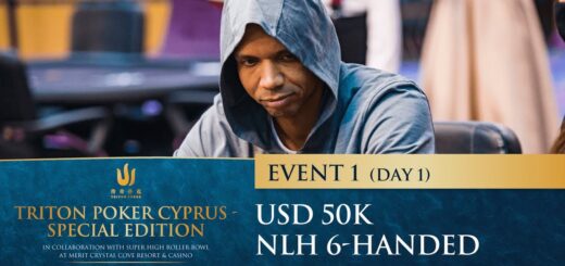 Triton Poker Cyprus Special Edition 2022 - Event #1 $50k NLH 6-Handed - Day 1