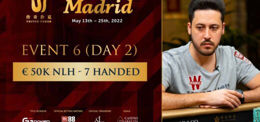 Triton Poker Madrid 2022 - Event #6 €50K NLH 7-Handed - Day 2
