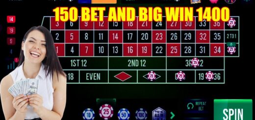 150 BET AND BIG WIN 1400 | Best Roulette Strategy | Roulette Tips | Roulette Strategy to Win