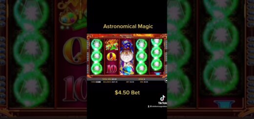 Astronomical Magic | Bonus Online Slot | $4 Bet | Online Slots  | Online Casino| Nice Win | #shorts