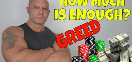Christopher Mitchell Explains The Difference Between Making Money & Becoming Greedy.