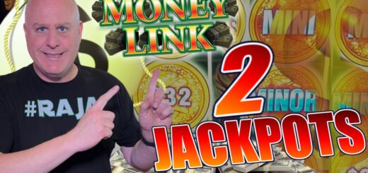 DOUBLE JACKPOTS Paying HIGH LIMIT MONEY LINK in VEGAS!