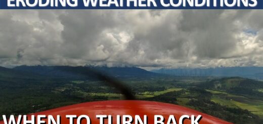Good Decisions in Bad Weather | When To Turn Back | Full Flight!