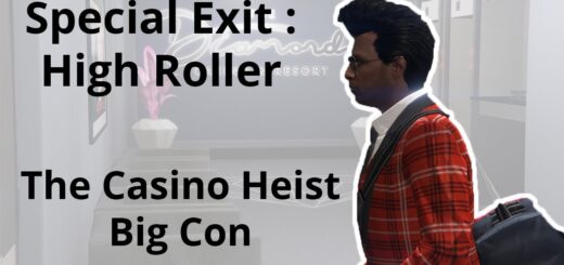 High Roller Disguise Secret Exit - The Casino Heist Big Con - (Exit Part Only)