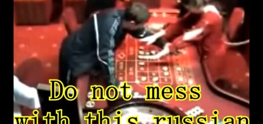 MUST SEE ! FREAKOUT - Russian goes CRAZY in Casino Roulette LIVE