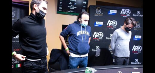 Table Finale Super High Roller 5 000€ APO Montmartre 2022