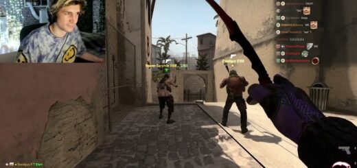 xQc Gets a New Rank in CS:GO