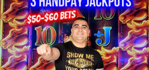 3 HANDPAY JACKPOTS On High Limit Slots | Las Vegas Casino JACKPOTS  | SE-2 | EP-11