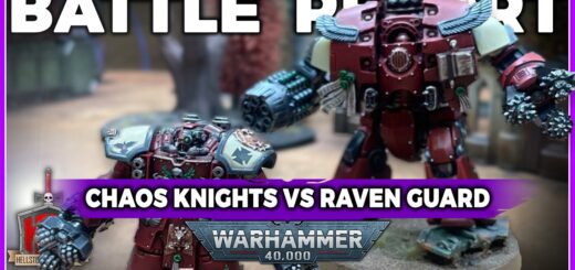 Chaos Knights vs Space Marines |  LIVE Warhammer 40,000 Battle Report