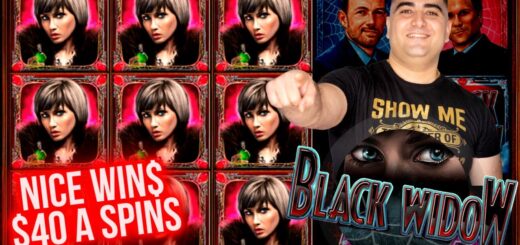 High Limit BLACK WIDOW Slot Machine - Nice WIN$ On $40 Bets | SE-1 | EP-26