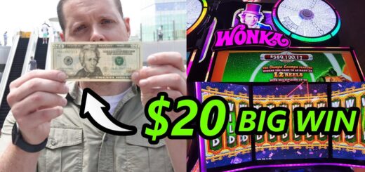 I Won BIG On This Willy Wonka Slot Machine (Las Vegas 2022 )
