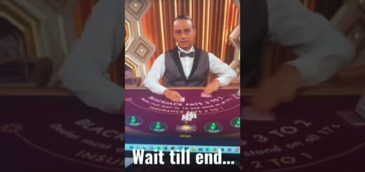 Insane high roller blackjack win!