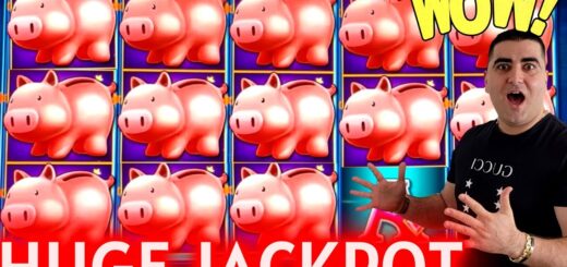 Lock It Link Piggy Bankin Slot BIG HANDPAY JACKPOT !