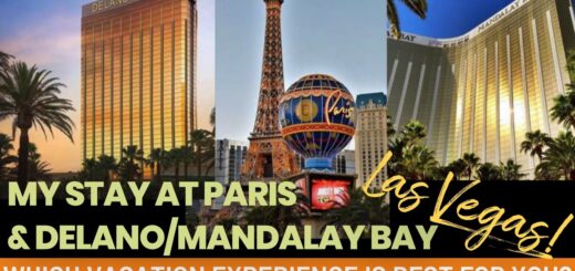 Paris Las Vegas VRs Mandalay Bay Delano locations rooms pools and cabanas!