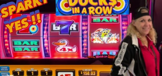 ?⚡️SPARKY DUCKS IN A ROW AT HIGH LIMIT ROOM⚡️? #slots #sparky #casino #gambling