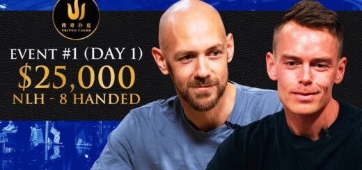 Triton Poker Cyprus 2022 - Event #1 $25K NLH 8-Handed - Day 1