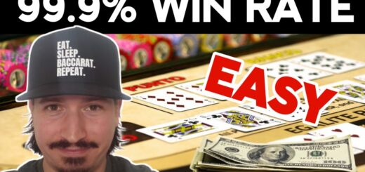 99.9% WIN RATE BACCARAT STRATEGY!!! (EASY)