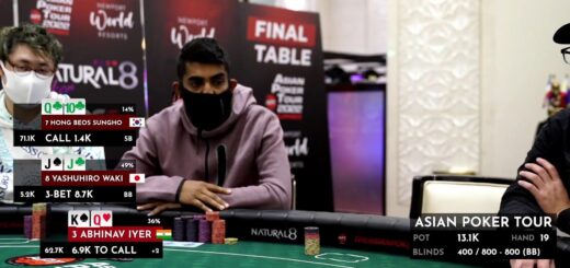 Asian Poker Tour Philippines 2022 - Main Event Featured Table Day 2