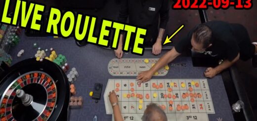 BIG BET IN TABLE ROULETTE LIVE CASINO Session Evening Exclusive ✔️ 2022-09-13