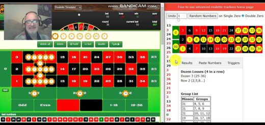 Best Roulette systems . Tracking streets part 2 .. For the serious roulette player high rollers only
