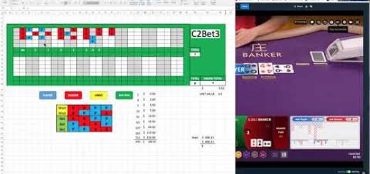 C2bet3 Thanks Wilson for the betting strategy. It works nicely.