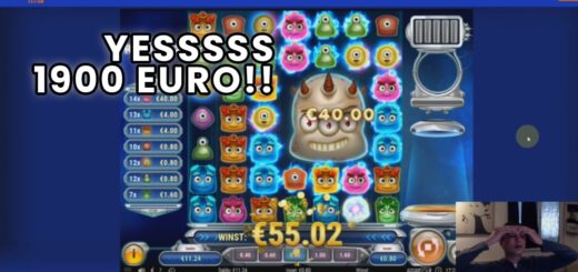 Dikke klapper op Reactoonz (Play'n Go): 1900 euro winst!