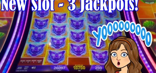 Have You Seen This NEW Slot Machine - Overloot! 3 Jackpots! Winstar Casino.