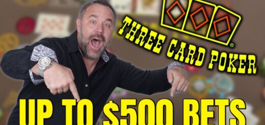 High Limit Three Card Poker: The Beginning!" Up to $1000/Hand! W/@FILTHY POKER